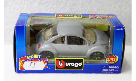 1/43     Burago   Volkswagen beetle, масштабная модель, scale43