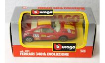 1/43     Burago  FERRARI  348 td  EVOLUZIONE, масштабная модель, scale43