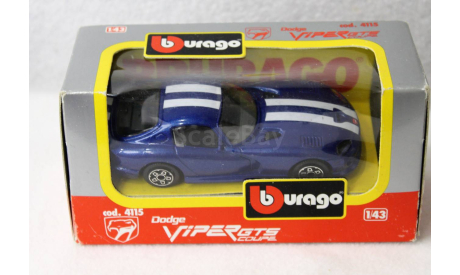 1/43   Dodge Viper GTS, масштабная модель, BBurago, scale43