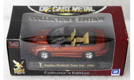 1/43    Pontiac Firebird trans Am 1999, масштабная модель, Yat Ming, 1:43