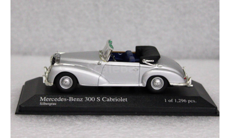 1/43   Mercedes-Benz 300 S Cabriolet, масштабная модель, Minichamps, scale43