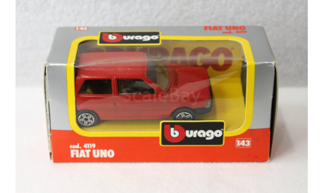 1/43    Burago  FIAT UNO, масштабная модель, scale43