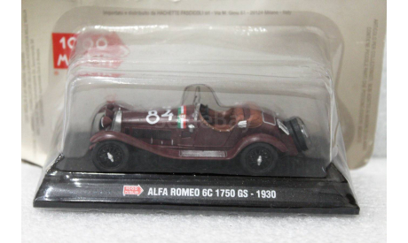 1/43   Alfa Romeo 6C 1750 GS-1930, масштабная модель, Hachette, scale43