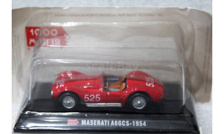 1/43  Maserati A6GCS-1954     Hachette, масштабная модель, 1:43