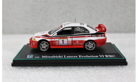 1/43 Mitsubishi Lancer Evolution VI WRC, масштабная модель, Cararama, scale43