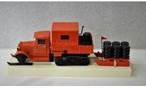1/43   Зис 42 пожарный, масштабная модель, ЛОМО-АВМ, scale43
