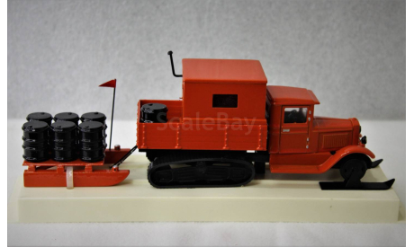 1/43   Зис 42 пожарный, масштабная модель, ЛОМО-АВМ, scale43