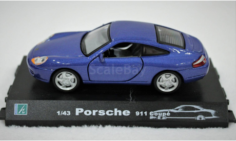 1/43 Porshe 911, масштабная модель, Cararama, scale43