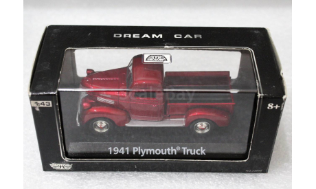 1/43       Plimouth Truk 1941, масштабная модель, MotorMax, scale43