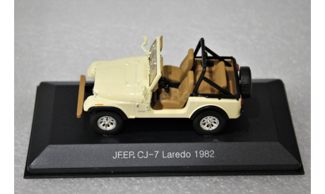 1/43   JEEP CJ-7 Laredo 1982, масштабная модель, WhiteBox, 1:43