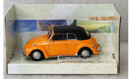 1/43  Beetle Cabrio. Cararama, масштабная модель, Volkswagen, scale43