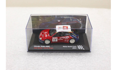 1/43      Citroen Xsara WRC   Rallye Monte-Carlo 2003, масштабная модель, Citroën, Altaya Rally, scale43