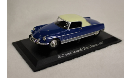 1/43 Citroen DS21 coupe 1967, масштабная модель, Norev, scale43