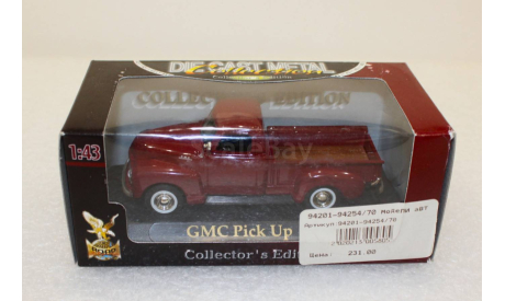 1/43   GMC Pick Up (1950), масштабная модель, Yatming, scale43
