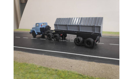 1/43     прицеп глыбовоз для КРАЗ-258Б1, масштабная модель, Max-Models, scale43