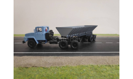1/43     прицеп глыбовоз для КРАЗ-258Б1, масштабная модель, Max-Models, scale43