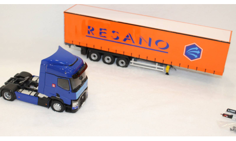 1/43    Renault T460 с полуприцепом Resano 2016, масштабная модель, Eligor, scale43
