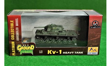 1/72    КВ-1      Easy Model, масштабные модели бронетехники, scale72