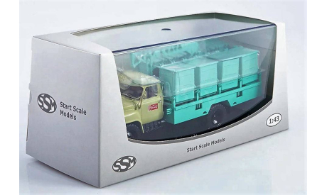 1/43   Контейнерный мусоровоз М-30 (ГАЗ-53). SSM., масштабная модель, Start Scale Models (SSM), scale43