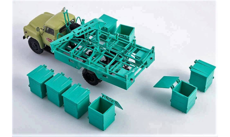 1/43   Контейнерный мусоровоз М-30 (ГАЗ-53). SSM., масштабная модель, Start Scale Models (SSM), scale43