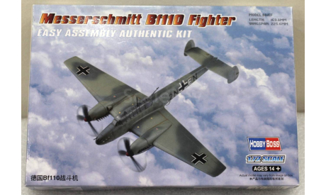 1/72       Messerscmitt Bf110 Fighter, масштабные модели авиации, Hobby Boss, scale72