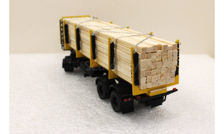 1/43     Сортиментовоз  на базе  полуприцепа МАЗ, сборная модель автомобиля, 1:43