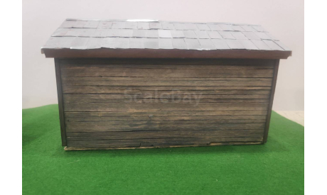 1/43     Сарай хозяйственная постройка., элементы для диорам