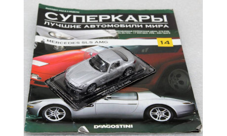 1/43  DeAgostini  MERCEDES SLS AMG, масштабная модель, Mercedes-Benz, 1:43