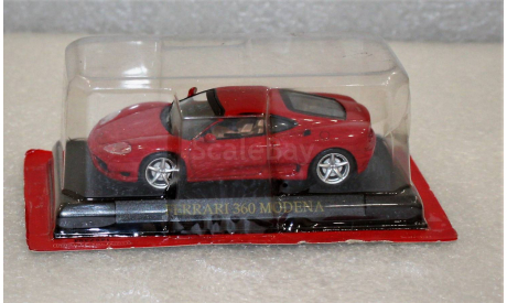 1/43 FERRARI 360 MODENA, масштабная модель, Altaya, 1:43