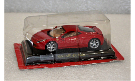 1/43 FERRARI 458 Italia, масштабная модель, Altaya, scale43