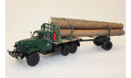 1/43       ЗиЛ 157 лесовоз АИСТ + КЛЕН, сборная модель автомобиля, АВТОИСТОРИЯ + КЛЕН, scale43