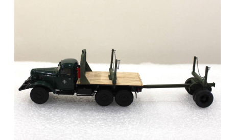1/43       ЗиЛ 157 лесовоз АИСТ + КЛЕН, сборная модель автомобиля, АВТОИСТОРИЯ + КЛЕН, scale43