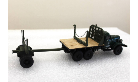 1/43       ЗиЛ 157 лесовоз АИСТ + КЛЕН, сборная модель автомобиля, АВТОИСТОРИЯ + КЛЕН, scale43