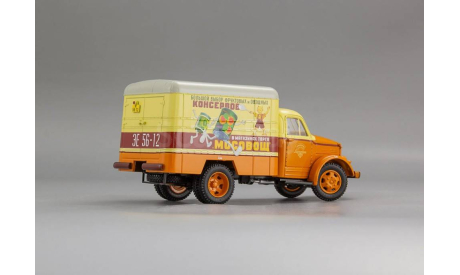 1:43 Фургон КИ-51 «КОНСЕРВЫ – «МОСОВОЩ», масштабная модель, DiP Models, scale43, ГАЗ