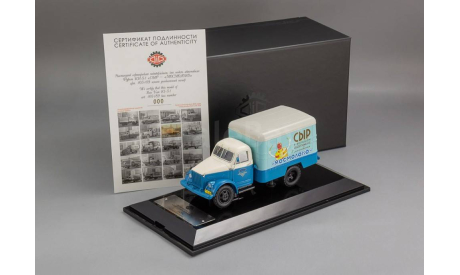 1:43 Фургон КИ-51 «СЫР – «МОСМОЛОКО», масштабная модель, DiP Models, scale43, ГАЗ
