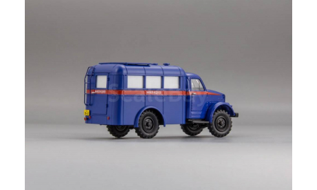 1:43 «АМ – 2» 1957 г. (автомобиль милицейский, вторая модель), масштабная модель, ГАЗ, DiP Models, scale43