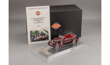 1:43 ЗиС 102 кабриолет - 1938 г., масштабная модель, DiP Models, scale43