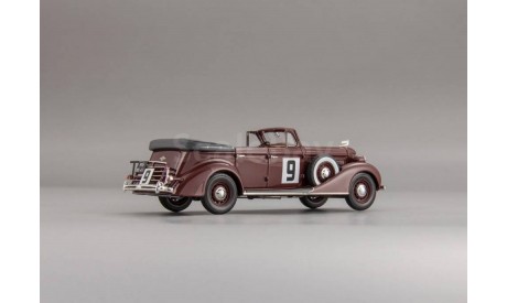 1:43 ЗиС 102 фаэтон, г. Москва - 1940 г., масштабная модель, DiP Models, scale43