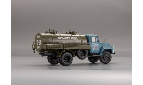 1:43 Автоцистерна «АЦПТ-4,1», Нижнеангарск «БАМ» - 1974 г., масштабная модель, DiP Models, scale43, ЗИЛ