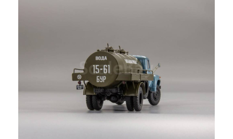 1:43 Автоцистерна «АЦПТ-4,1», Нижнеангарск «БАМ» - 1974 г., масштабная модель, DiP Models, scale43, ЗИЛ