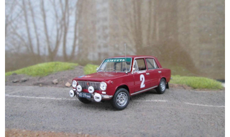 LADA-2101 K.Gidrauskas A.Gidrauskas USSR championship Rally 1974, масштабная модель, ВАЗ, Вадим Покровский, 1:43, 1/43