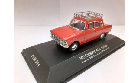 1:43 МОСКВИЧ-408 1968 из к/ф ’Бриллиантовая рука’, масштабная модель, VMM/VVM, scale43