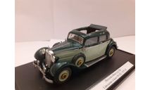 1:43 Mercedes Benz typ 320 Limousine 4-door (W142) 1937-42 Открытый верх/двухцветный, масштабная модель, AGM, scale43, Mercedes-Benz