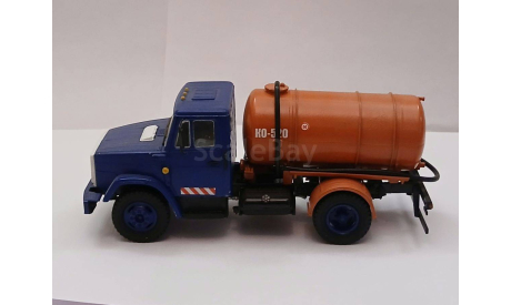 1:43 Вакуумная машина КО-520 (4333) с 1 рубля, масштабная модель, AVD Models, scale43, ЗИЛ