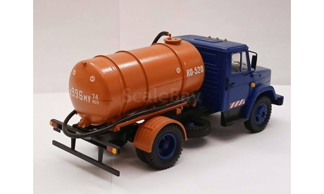 1:43 Вакуумная машина КО-520 (4333) с 1 рубля, масштабная модель, AVD Models, scale43, ЗИЛ