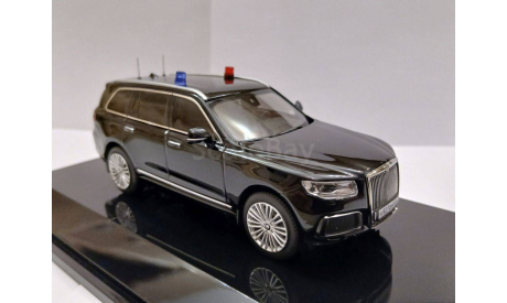 1:43 AURUS KOMENDANT г. Москва 2024 ГОН, масштабная модель, DiP Models, scale43
