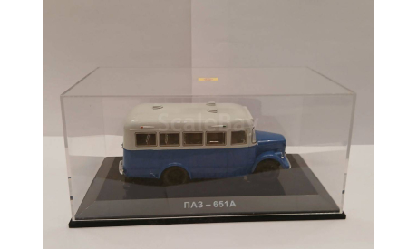 1:43 Павловский 651А ’Ярославль - Заказной’, синий, масштабная модель, DiP Models, scale43, ПАЗ