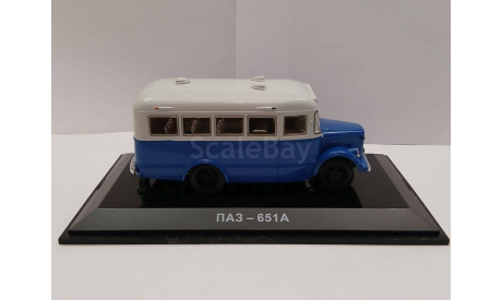 1:43 Павловский 651А ’Ярославль - Заказной’, синий, масштабная модель, DiP Models, scale43, ПАЗ