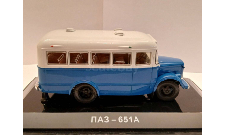 1:43 Павловский 651А ’Ярославль - Заказной’, синий, масштабная модель, DiP Models, scale43, ПАЗ