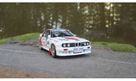 BMW M3 Nikolay Bolshikh / Igor Bolshikh Old Toomas Rally Tallinn 1991, масштабная модель, Вадим Покровский, scale43